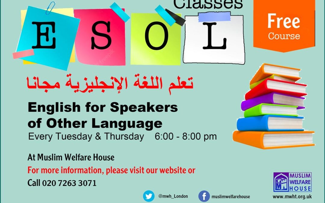 Free ESOL Classes Have Started